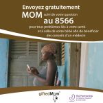 Un numéro d’appel gratuit pour les femmes enceintes par Gifted Mom