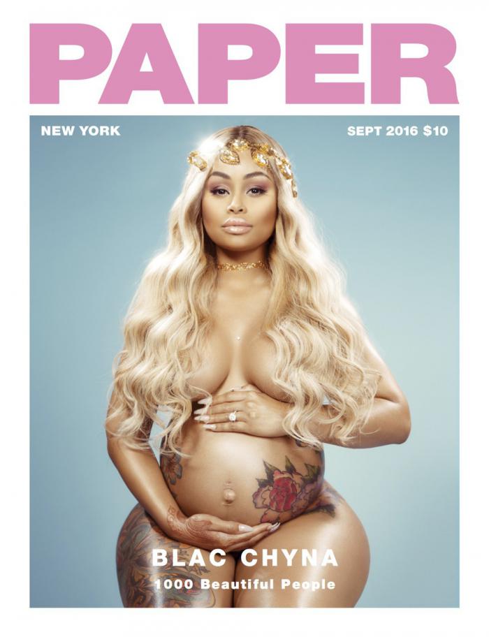 blac-chyna-nue-grossesse-couverture-paper-magazine-mamymuna
