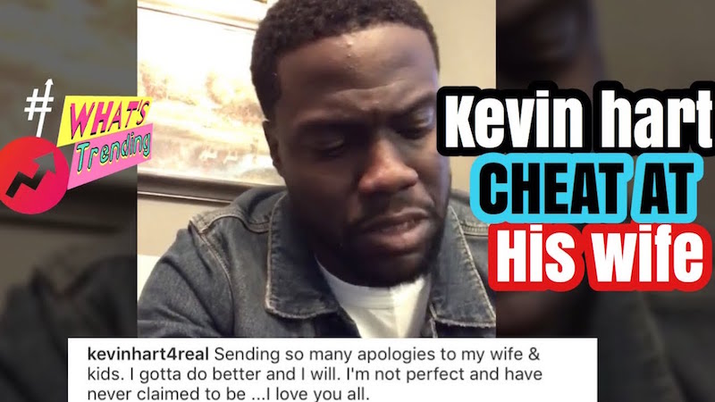 Kevin Hart s’excuse auprès de sa femme enceinte pour l’avoir trompée