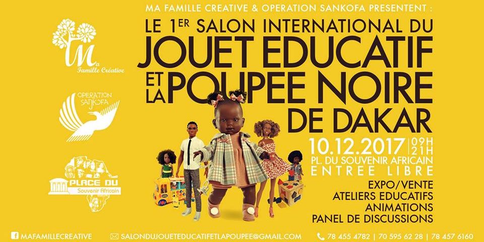 Le Salon International du Jouet Éducatif de la Poupée Noire à Dakar